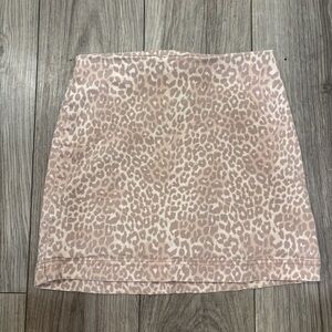 Wild Fable Animal Print Mini Skirt